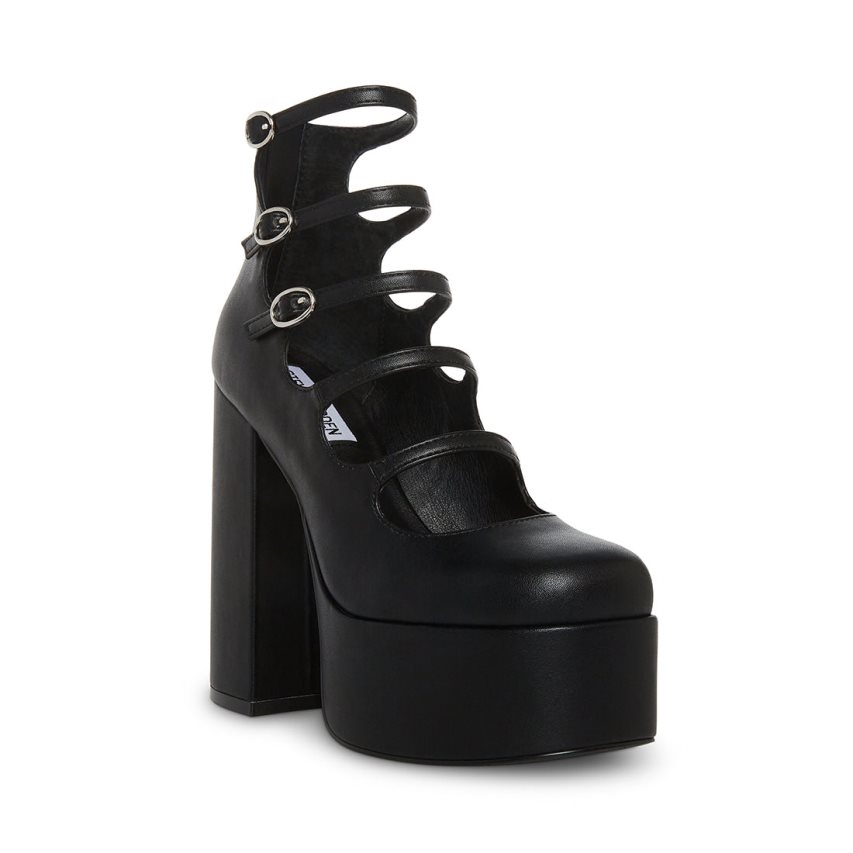 Zapatos Plataforma Steve Madden Rosario Mujer Negras | ES FW4863